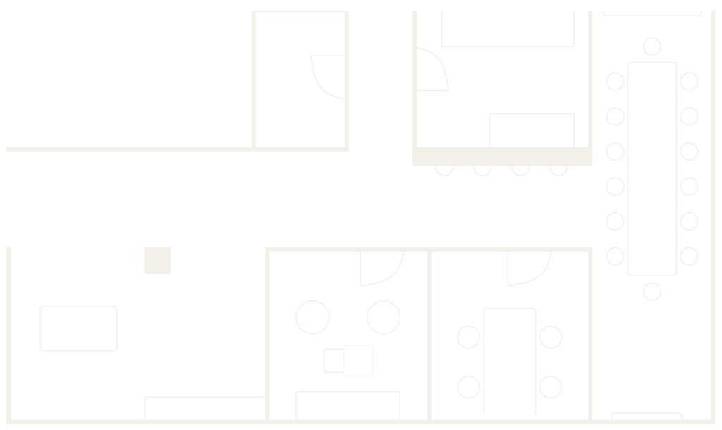 Der Grundriss des Workshop-Space